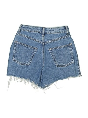 Topshop Denim Shorts (view 2)