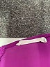 Lush 100% Polyester Purple Short Sleeve Blouse Size L - photo 7