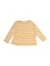 Nordstrom 100% Cotton Gold Long Sleeve Top 3-6 MO / 6 MO - photo 2