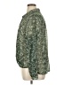 CAbi 100% Polyester Metallic Green Long Sleeve Blouse Size XL - photo 5