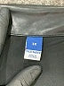 Old Navy 100% Polyester Solid Black Faux Leather Skirt Size 3X - photo 3