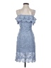 JOA 100% Polyester Blue Cocktail Dress Size XS - photo 1