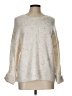 Blu Pepper Tweed Ivory Pullover Sweater Size L - photo 1