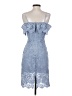 JOA 100% Polyester Blue Cocktail Dress Size XS - photo 2