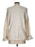 Blu Pepper Tweed Ivory Pullover Sweater Size L - photo 2