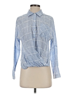 Skies Are Blue Long Sleeve Blouse (view 1)