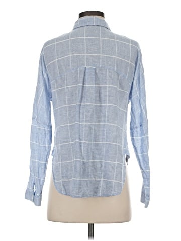 Skies Are Blue Long Sleeve Blouse (view 2)