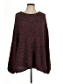 Easel Tweed Burgundy Pullover Sweater Size L - photo 1