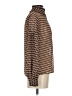 MNG Houndstooth Brown Long Sleeve Blouse Size 4 - photo 4