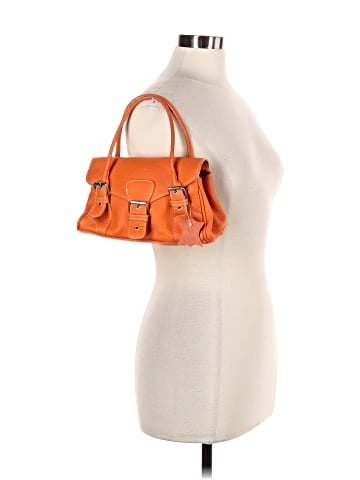 Vera Pelle Leather Satchel (view 2)