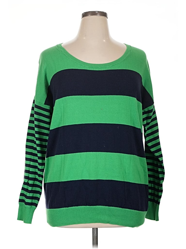 Pre-owned Gap Pullover Sweater In Green