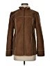 Real Clothes 100% Polyester Brown Jacket Size 4 Petite - photo 1