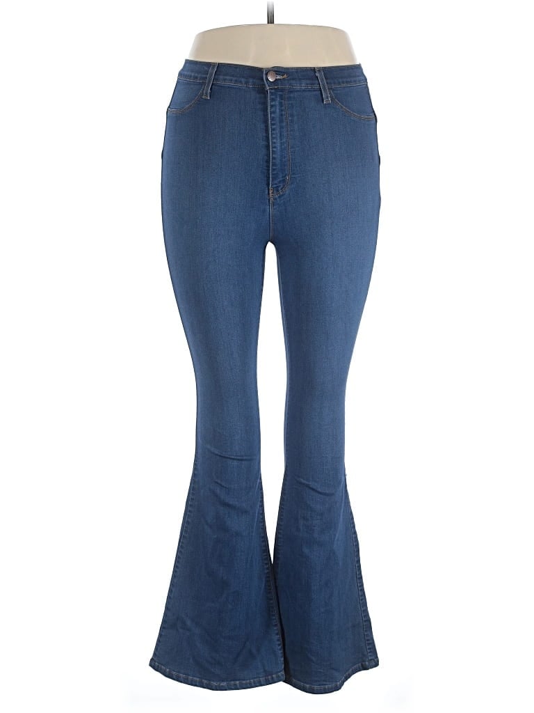 Pre-owned Vibrant M.i.u Jeans In Blue
