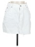 Topshop White Denim Skirt Size 8 - photo 1