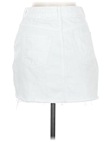 Topshop Denim Skirt (view 2)