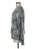 Unbranded 100% Polyester Chevron-herringbone Silver Black Pullover Sweater Size M - photo 5