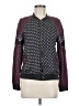 Assorted Brands 100% Rayon Print Burgundy Jacket Size 8 - photo 1