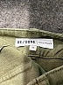 RE/DONE Solid Green Khaki Shorts Size 27 waist - photo 3