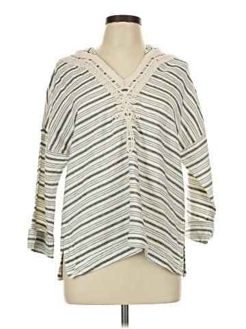 Twelfth Street by Cynthia Vincent 3/4 Sleeve Top (view 1)