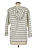Twelfth Street by Cynthia Vincent 100% Linen Gray 3/4 Sleeve Top Size L - photo 2
