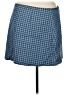 ASOS Design Checkered-gingham Blue Casual Skirt Size 14 - photo 2