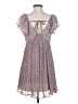 Lulus 100% Polyester Paisley Gray Casual Dress Size S - photo 2