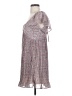 Lulus 100% Polyester Paisley Gray Casual Dress Size S - photo 5