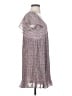 Lulus 100% Polyester Paisley Gray Casual Dress Size S - photo 4