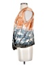 Robert Rodriguez 100% Silk Orange Sleeveless Silk Top Size 4 - photo 5