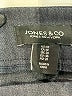 Jones & Co Chevron-herringbone Blue Dress Pants Size 1X - photo 4