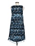 Lbisse Graphic Blue Casual Dress Size M - photo 2