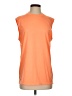 Layer 8 100% Polyester Orange Sleeveless T-Shirt Size S - photo 1