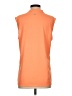 Layer 8 100% Polyester Orange Sleeveless T-Shirt Size S - photo 2