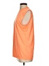 Layer 8 100% Polyester Orange Sleeveless T-Shirt Size S - photo 5