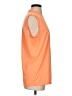 Layer 8 100% Polyester Orange Sleeveless T-Shirt Size S - photo 4