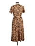 ASOS Animal Print Brown Casual Dress Size 8 - photo 2