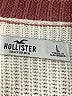 Hollister Stripes Burgundy Pullover Sweater Size L - photo 7
