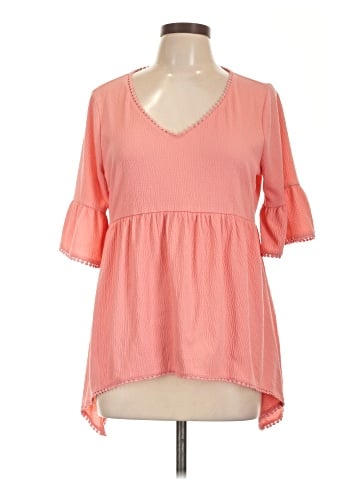 Neiman Marcus Short Sleeve Blouse (view 1)