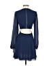 Lulus 100% Polyester Solid Blue Cocktail Dress Size S - photo 2