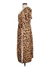 ASOS Animal Print Brown Casual Dress Size 8 - photo 5