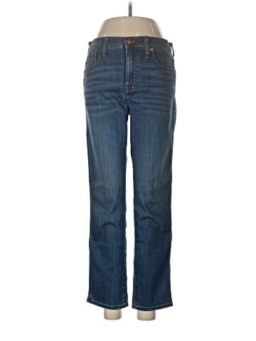 Madewell Mid-Rise Stovepipe Jeans in Leman Wash: TENCEL&trade; Denim Edition (view 1)