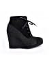 Stuart Weitzman 100% Leather Black Wedges Size 7 1/2 - photo 1