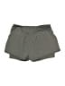 Reebok Solid Gray Athletic Shorts Size S - photo 2