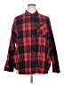 Old Navy Plaid Red Long Sleeve Button-Down Shirt Size XXL - photo 1