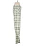 Lulus 100% Polyester Plaid Green Casual Pants Size S - photo 4