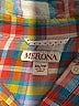 Merona Plaid Teal Long Sleeve Button-Down Shirt Size XS - photo 7