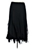 KM Collections by Milla Bell 100% Polyester Black Formal Skirt Size 8 - photo 2