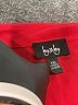 By & By 100% Polyester Red 3/4 Sleeve Blouse Size XXL - photo 7