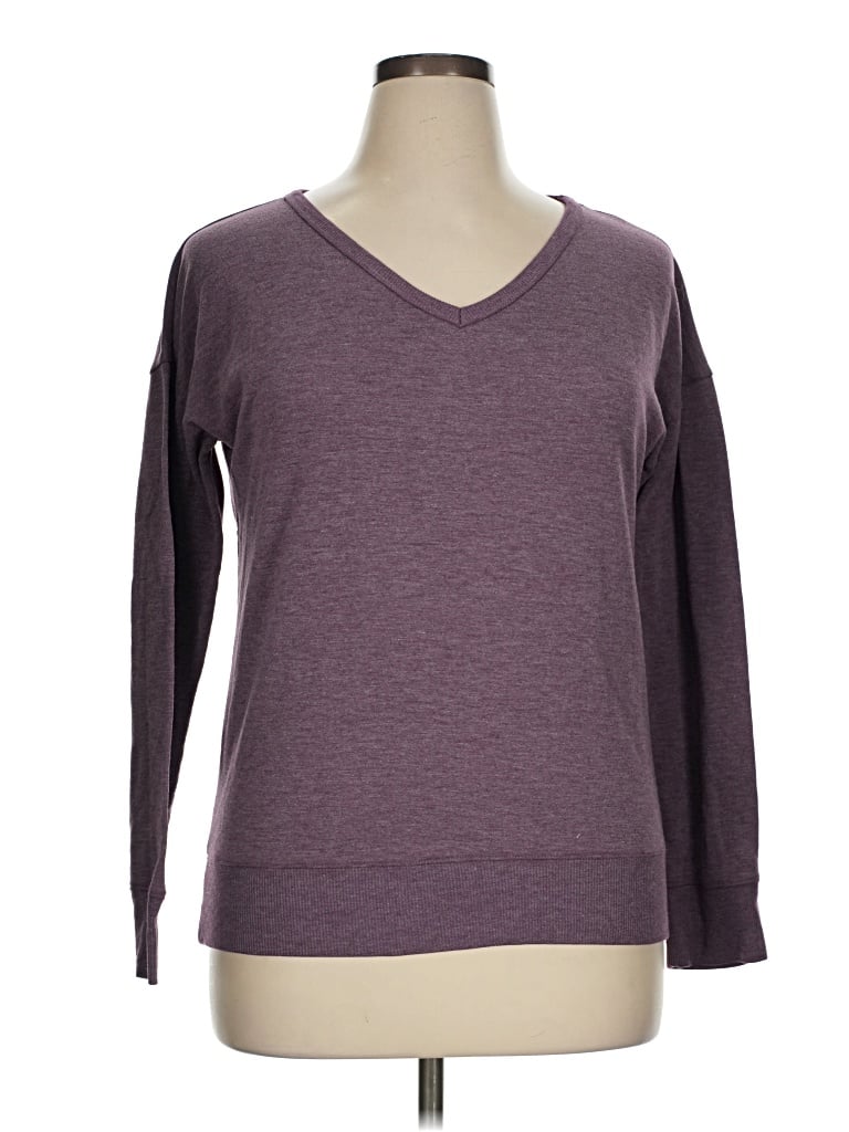 Pre-owned Assorted Brands Pullover Sweater In Purple