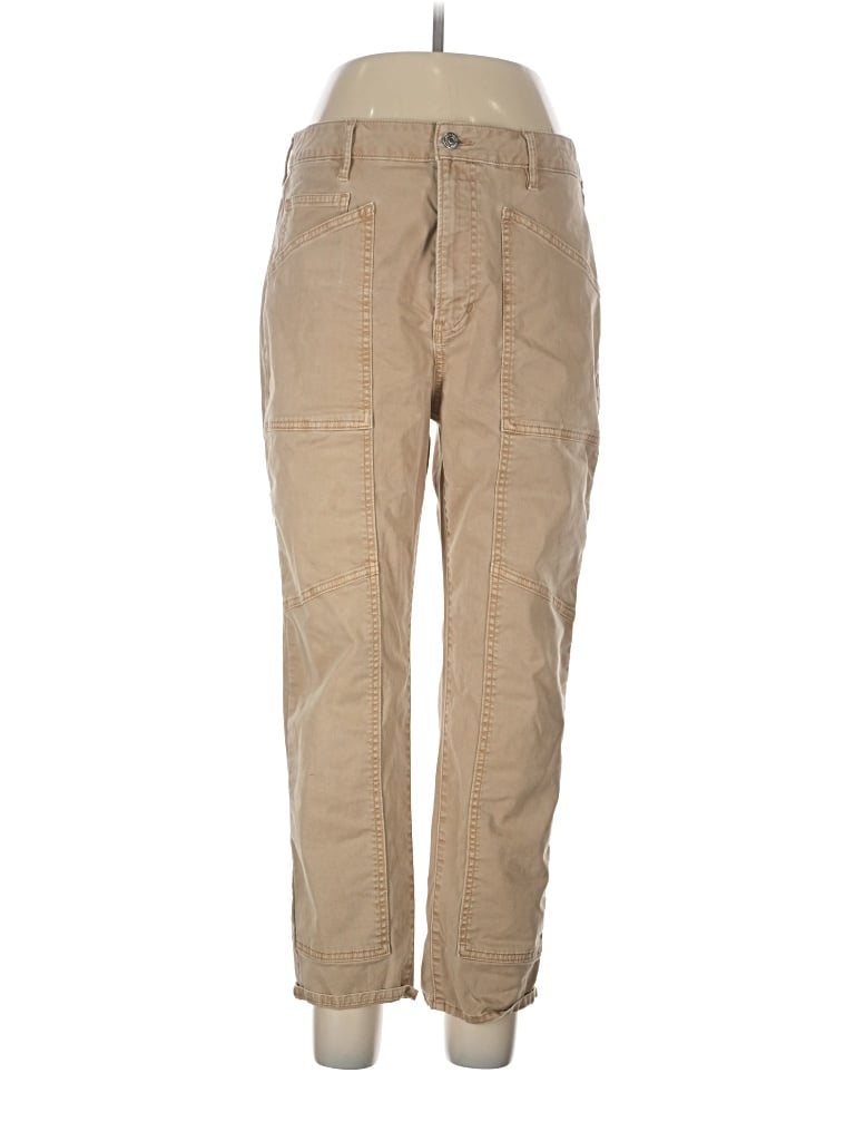 Pre-owned Veronica Beard Jeans Cargo Pants In Tan